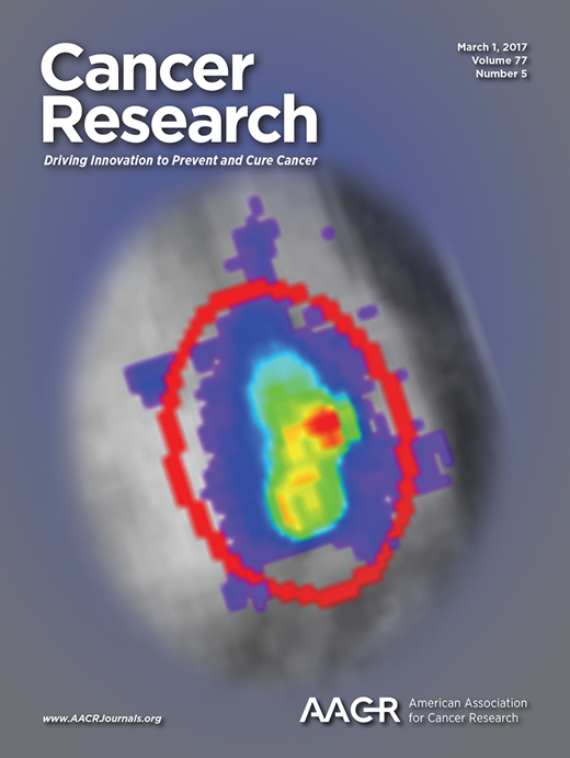 Cancer Research Cover Image for Volume 77, Issue 5