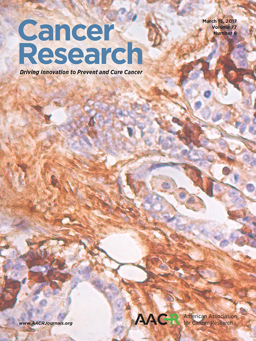 Cancer Research Cover Image for Volume 77, Issue 6
