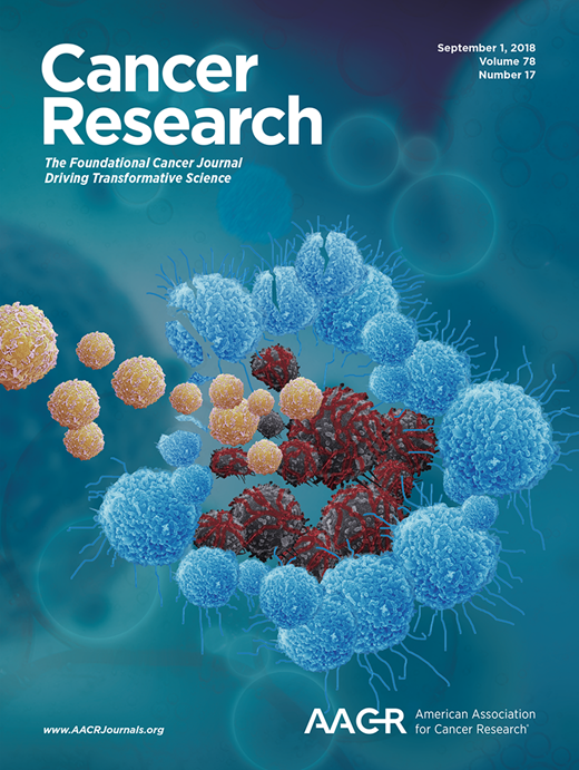 Cancer Research Cover Image for Volume 78, Issue 17