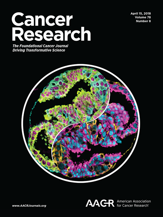 Cancer Research Cover Image for Volume 78, Issue 8