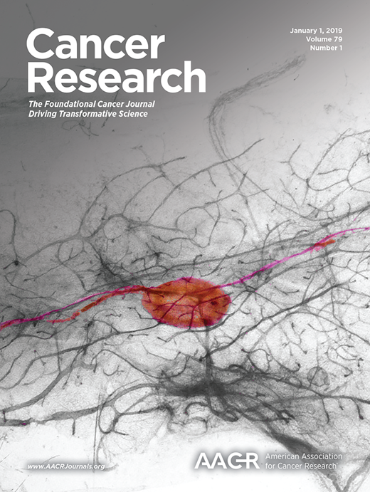 Cancer Research Cover Image for Volume 79, Issue 1