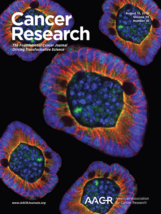 Cancer Research Cover Image for Volume 79, Issue 16