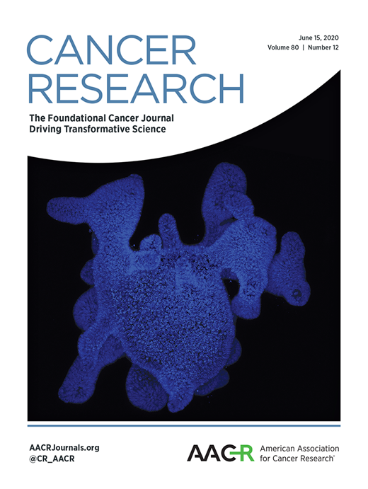 Cancer Research Cover Image for Volume 80, Issue 12