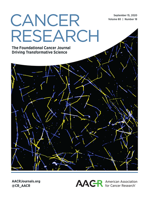 Cancer Research Cover Image for Volume 80, Issue 18