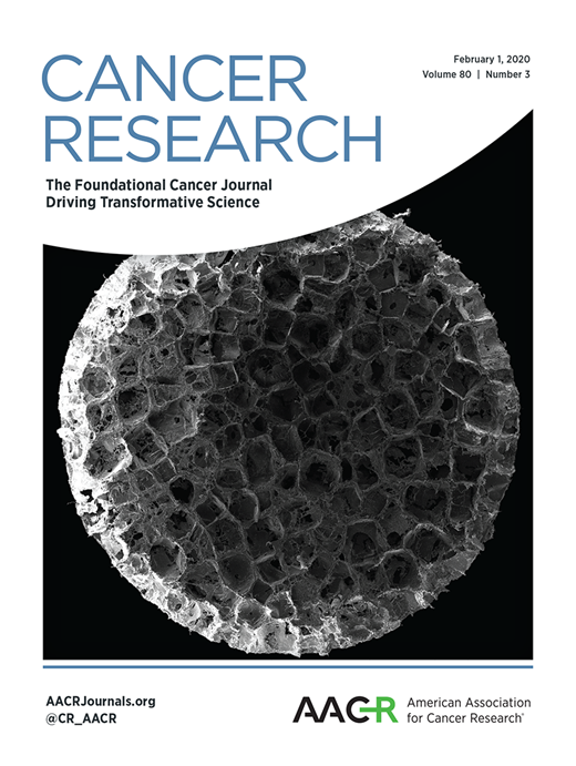 Cancer Research Cover Image for Volume 80, Issue 3