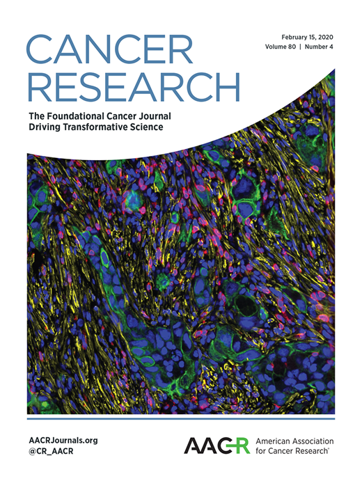 Cancer Research Cover Image for Volume 80, Issue 4