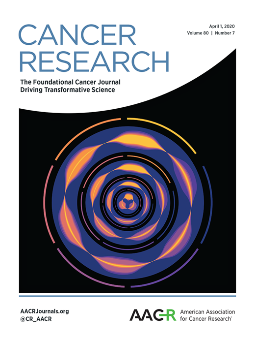 Cancer Research Cover Image for Volume 80, Issue 7
