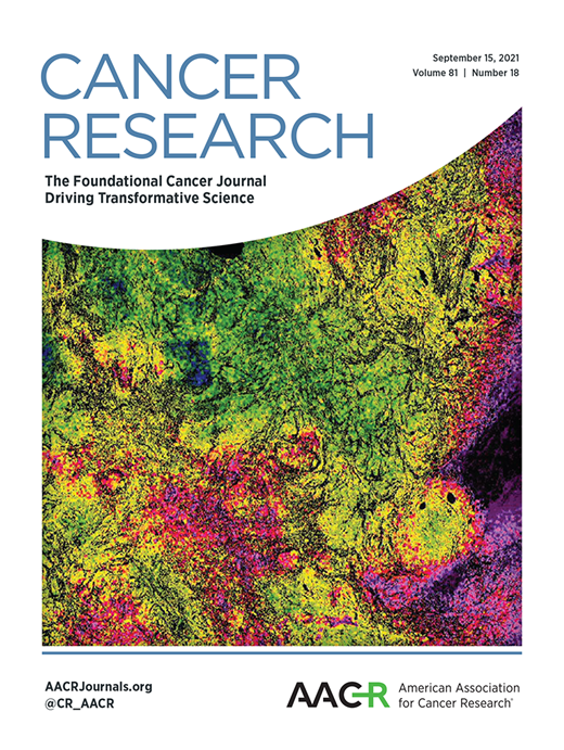 Cancer Research Cover Image for Volume 81, Issue 18