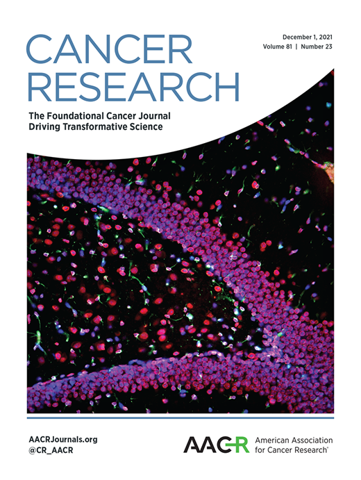 Cancer Research Cover Image for Volume 81, Issue 23