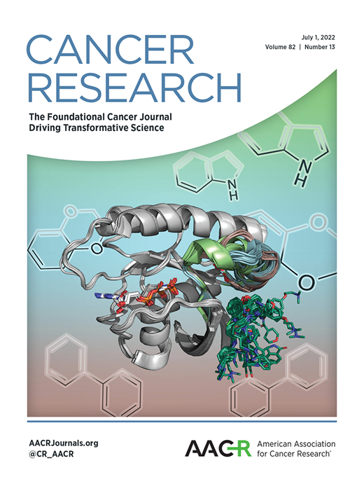 Cancer Research Cover Image for Volume 82, Issue 13