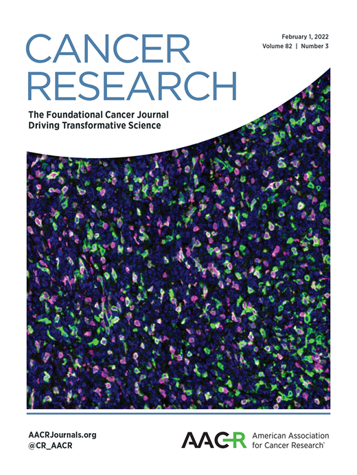 Cancer Research Cover Image for Volume 82, Issue 3