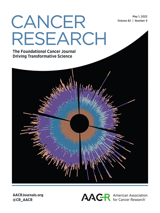 Cancer Research Cover Image for Volume 82, Issue 9