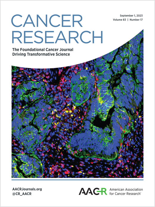 Cancer Research Cover Image for Volume 83, Issue 17