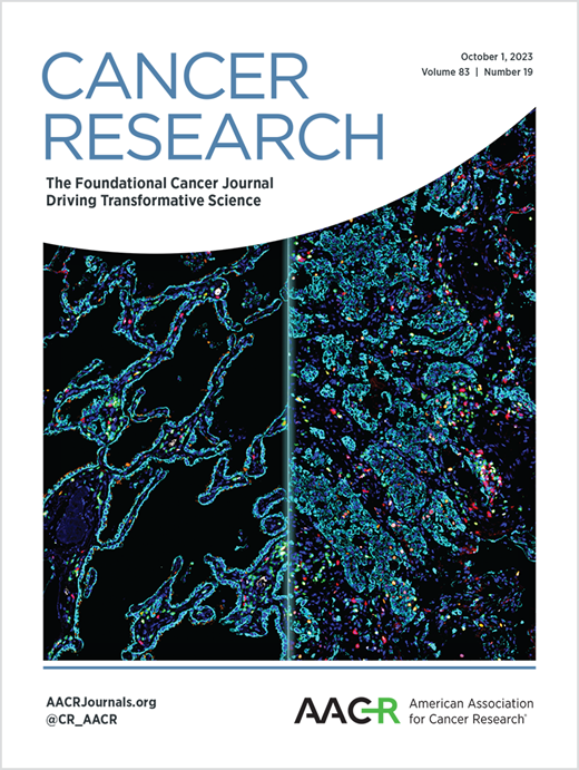Cancer Research Cover Image for Volume 83, Issue 19
