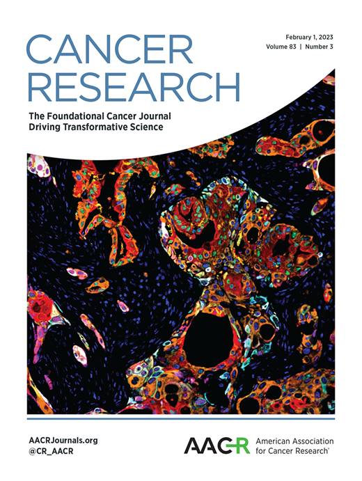 Cancer Research Cover Image for Volume 83, Issue 3