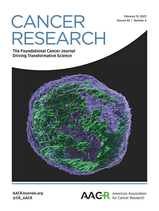 Cancer Research Cover Image for Volume 83, Issue 4