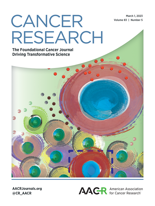 Cancer Research Cover Image for Volume 83, Issue 5