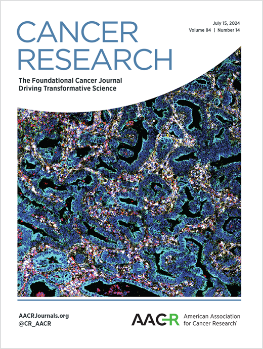 Cancer Research Cover Image for Volume 84, Issue 14