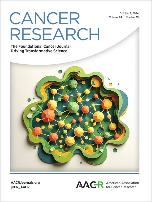 Cancer Research Cover Image for Volume 84, Issue 19