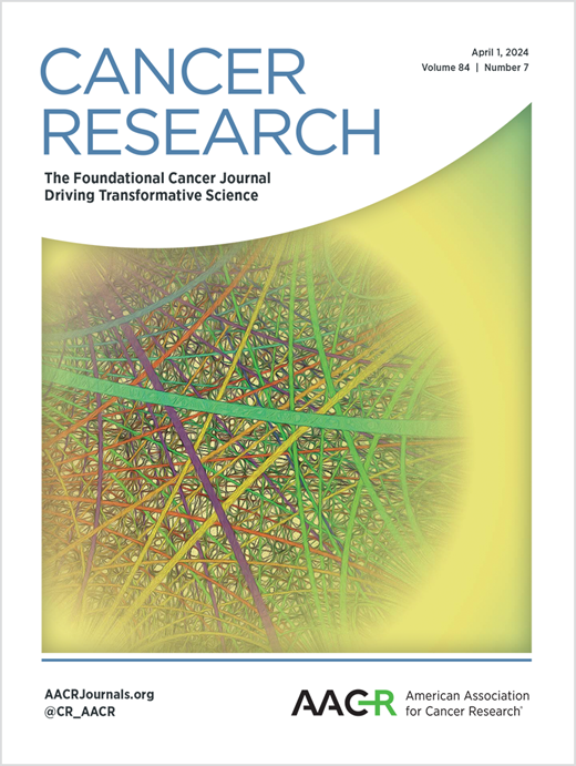 Cancer Research Cover Image for Volume 84, Issue 7