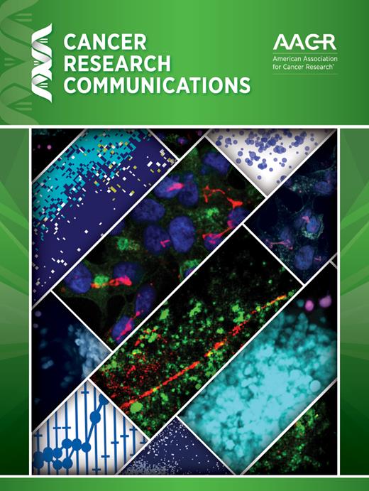 Cancer Research Communications Cover Image for Volume 4, Issue 5
