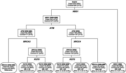 Figure 1. Tree structure generated using the Classification and Regression Tree analysis.