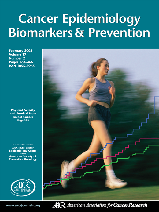 Cancer Epidemiology, Biomarkers & Prevention Cover Image for Volume 17, Issue 2