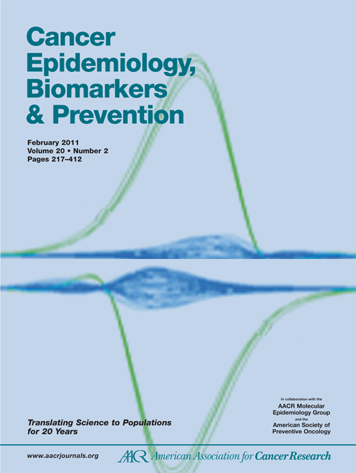 Cancer Epidemiology, Biomarkers & Prevention Cover Image for Volume 20, Issue 2