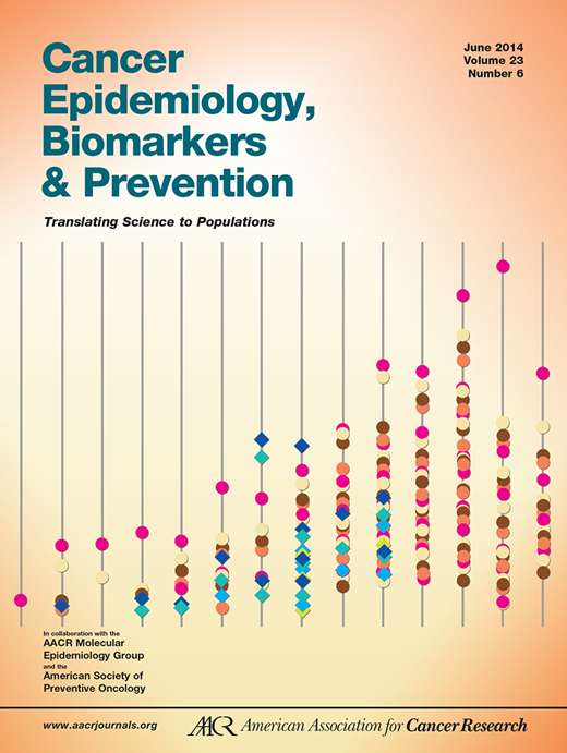 Cancer Epidemiology, Biomarkers & Prevention Cover Image for Volume 23, Issue 6