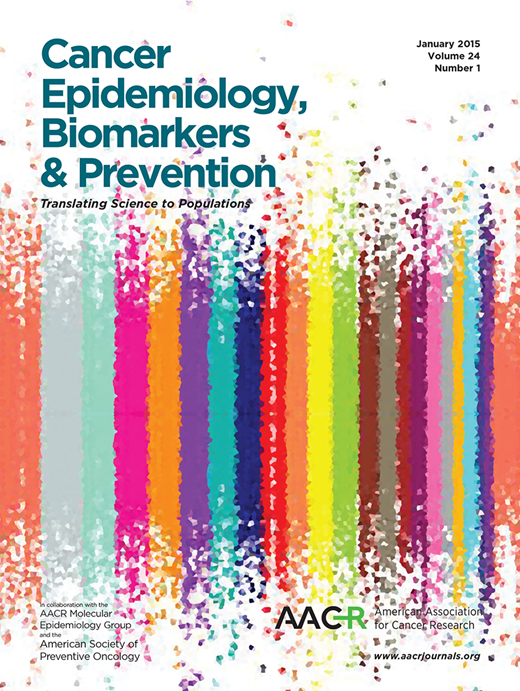Cancer Epidemiology, Biomarkers & Prevention Cover Image for Volume 24, Issue 1