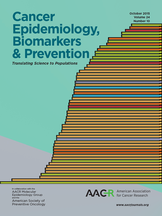 Cancer Epidemiology, Biomarkers & Prevention Cover Image for Volume 24, Issue 10