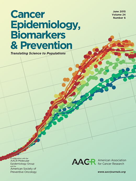 Cancer Epidemiology, Biomarkers & Prevention Cover Image for Volume 24, Issue 6