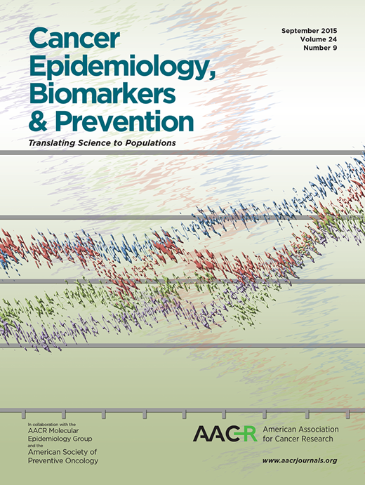 Cancer Epidemiology, Biomarkers & Prevention Cover Image for Volume 24, Issue 9