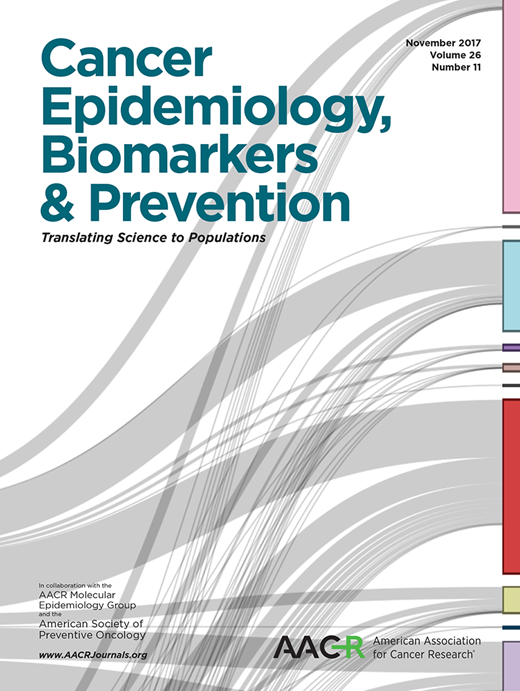 Cancer Epidemiology, Biomarkers & Prevention Cover Image for Volume 26, Issue 11