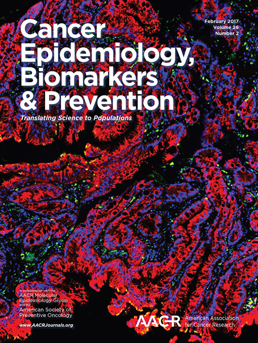 Cancer Epidemiology, Biomarkers & Prevention Cover Image for Volume 26, Issue 2