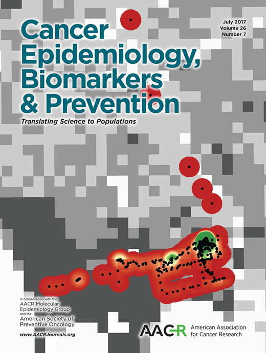 Cancer Epidemiology, Biomarkers & Prevention Cover Image for Volume 26, Issue 7
