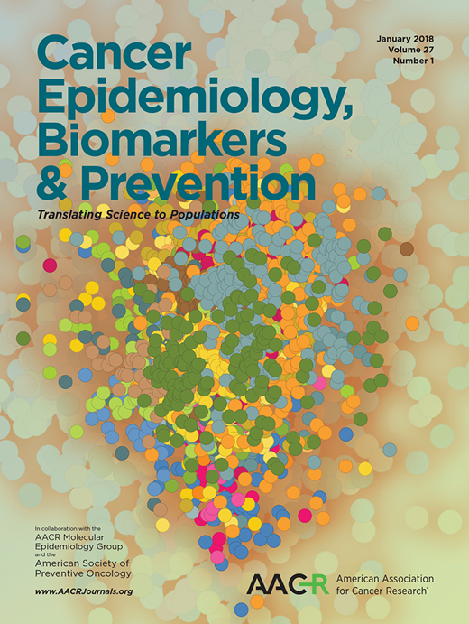 Cancer Epidemiology, Biomarkers & Prevention Cover Image for Volume 27, Issue 1