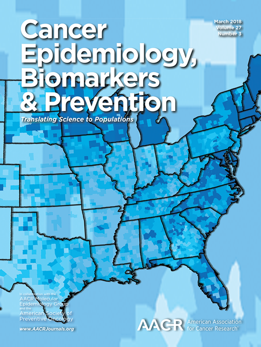 Cancer Epidemiology, Biomarkers & Prevention Cover Image for Volume 27, Issue 3
