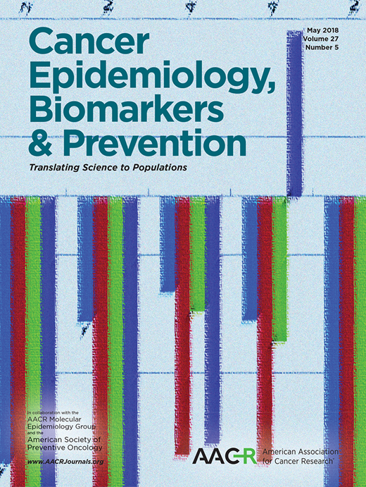 Cancer Epidemiology, Biomarkers & Prevention Cover Image for Volume 27, Issue 5