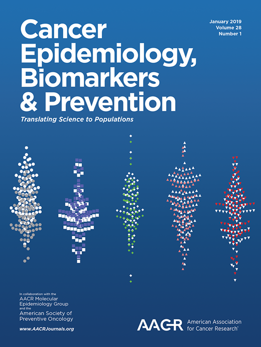 Cancer Epidemiology, Biomarkers & Prevention Cover Image for Volume 28, Issue 1