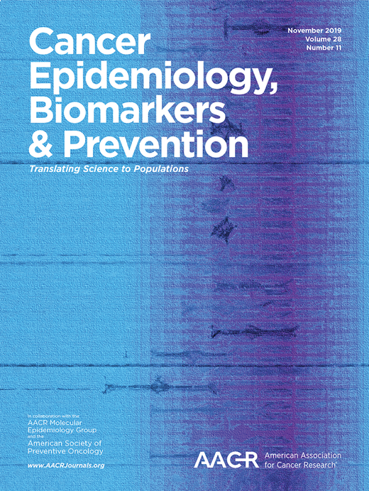 Cancer Epidemiology, Biomarkers & Prevention Cover Image for Volume 28, Issue 11