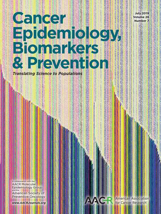 Cancer Epidemiology, Biomarkers & Prevention Cover Image for Volume 28, Issue 7