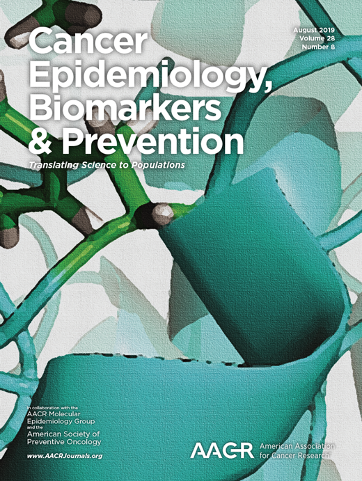 Cancer Epidemiology, Biomarkers & Prevention Cover Image for Volume 28, Issue 8