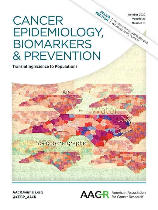 Cancer Epidemiology, Biomarkers & Prevention Cover Image for Volume 29, Issue 10