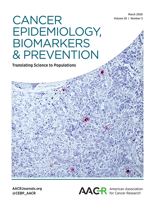 Cancer Epidemiology, Biomarkers & Prevention Cover Image for Volume 29, Issue 3