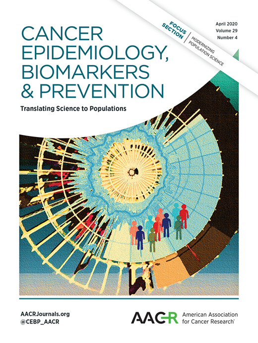Cancer Epidemiology, Biomarkers & Prevention Cover Image for Volume 29, Issue 4