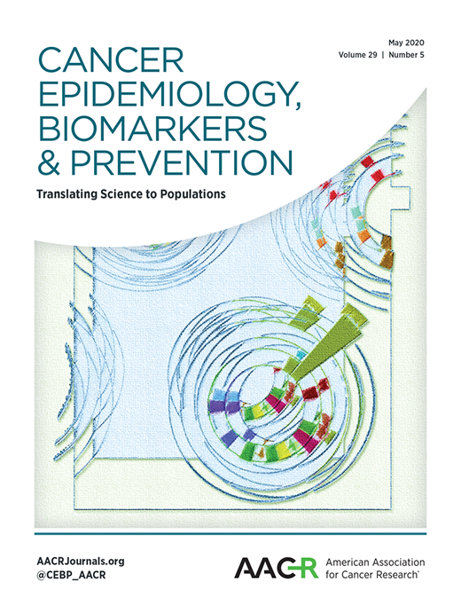 Cancer Epidemiology, Biomarkers & Prevention Cover Image for Volume 29, Issue 5