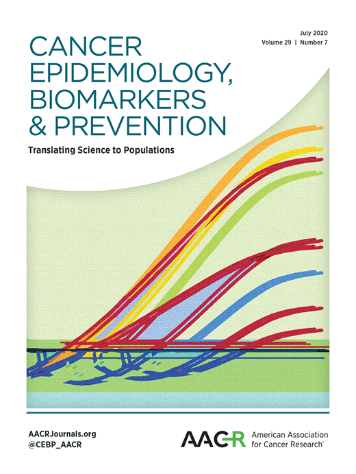 Cancer Epidemiology, Biomarkers & Prevention Cover Image for Volume 29, Issue 7