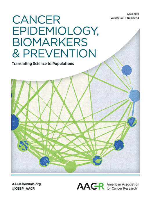 Cancer Epidemiology, Biomarkers & Prevention Cover Image for Volume 30, Issue 4