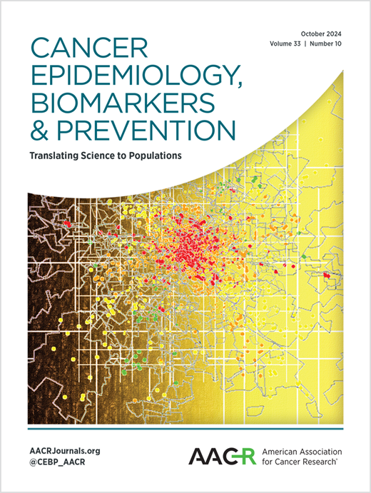 Cancer Epidemiology, Biomarkers & Prevention Cover Image for Volume 33, Issue 10